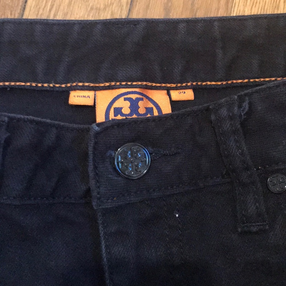 Tory Burch black skinny jean